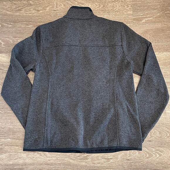 Medelita Charcoal Gray Strata Jacket Doctor Nurse Healthcare Worker Scrubs Large - Picture 2 of 11